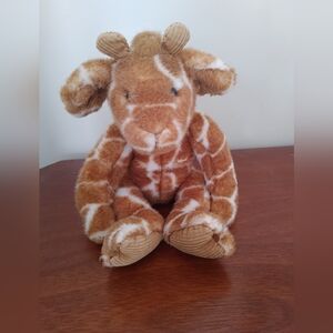 Russ Plush Giraffe - Brown and White